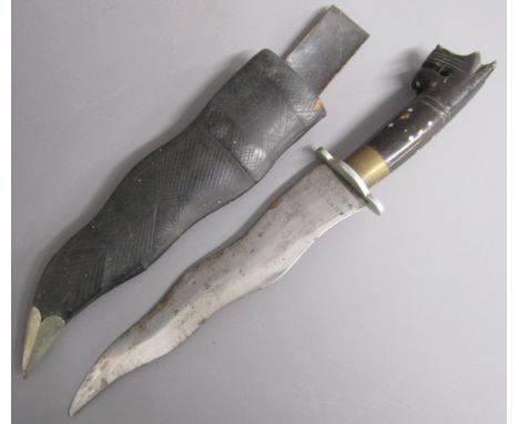 Army Traders Super wavy Kris dagger with lions head handle approx. 31.5cm&nbsp;