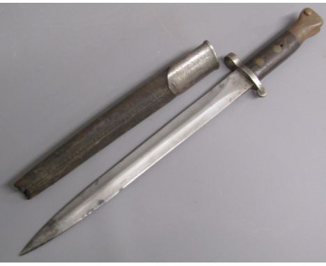 EFD 35E bayonet with scabbard - approx. 42.5cm&nbsp;