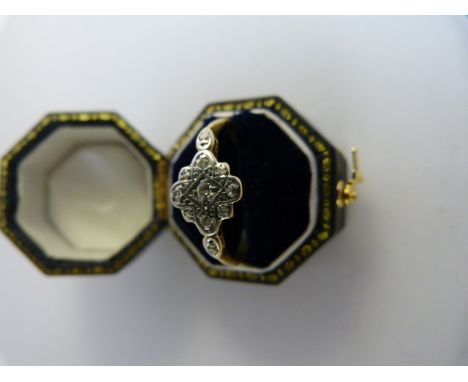 18ct Art Deco diamond Ring