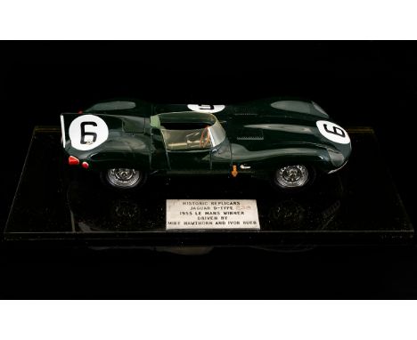 Historic Replicas Fine Quality Ltd and Numbered Edition 1.24 Precision Scale Hand Built Diecast Metal Model Racing Car - 1st 