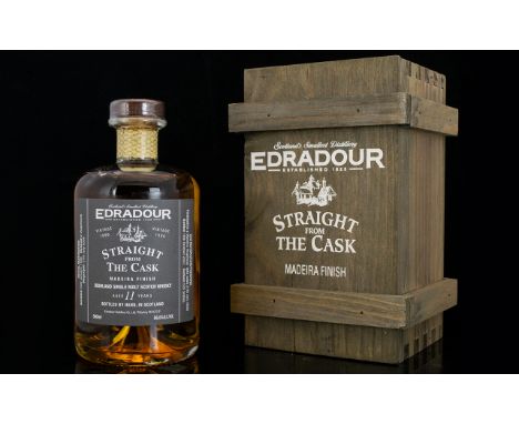 Edradour Scotland's Smallest Distillery Straight From the Cask - Madeira Finish - Bottle of 1996 - Highland Single Malt Scotc