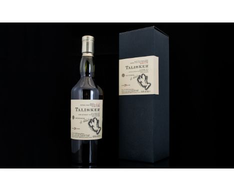 Talisker - Isle of Skye 20 Years Old Bottle of Single Malt Scotch Whisky Ltd and Numbered Edition Bottle, Natural Cask Streng