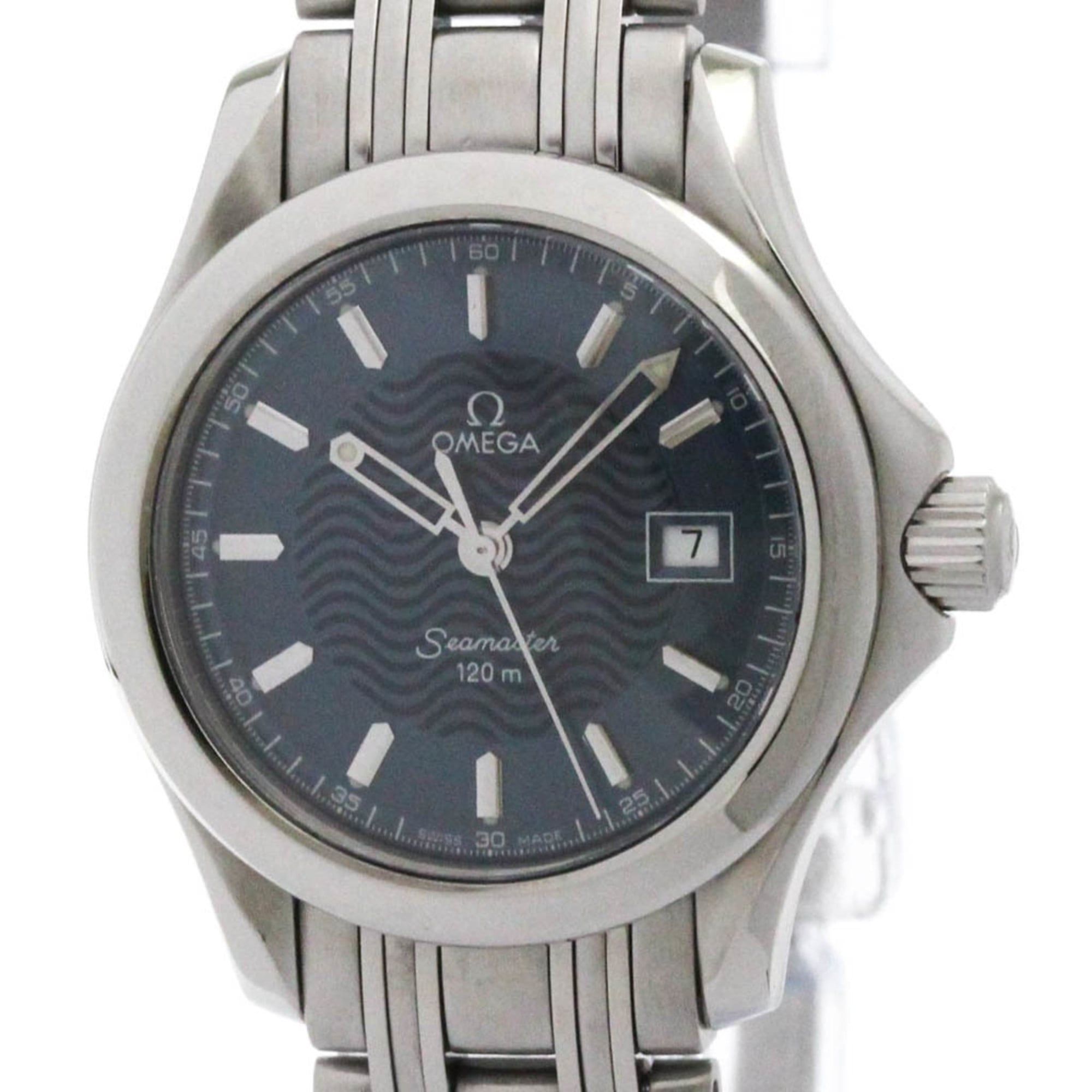 OMEGA Seamaster 120M Steel Quartz Ladies Watch 2571.81 Polished
