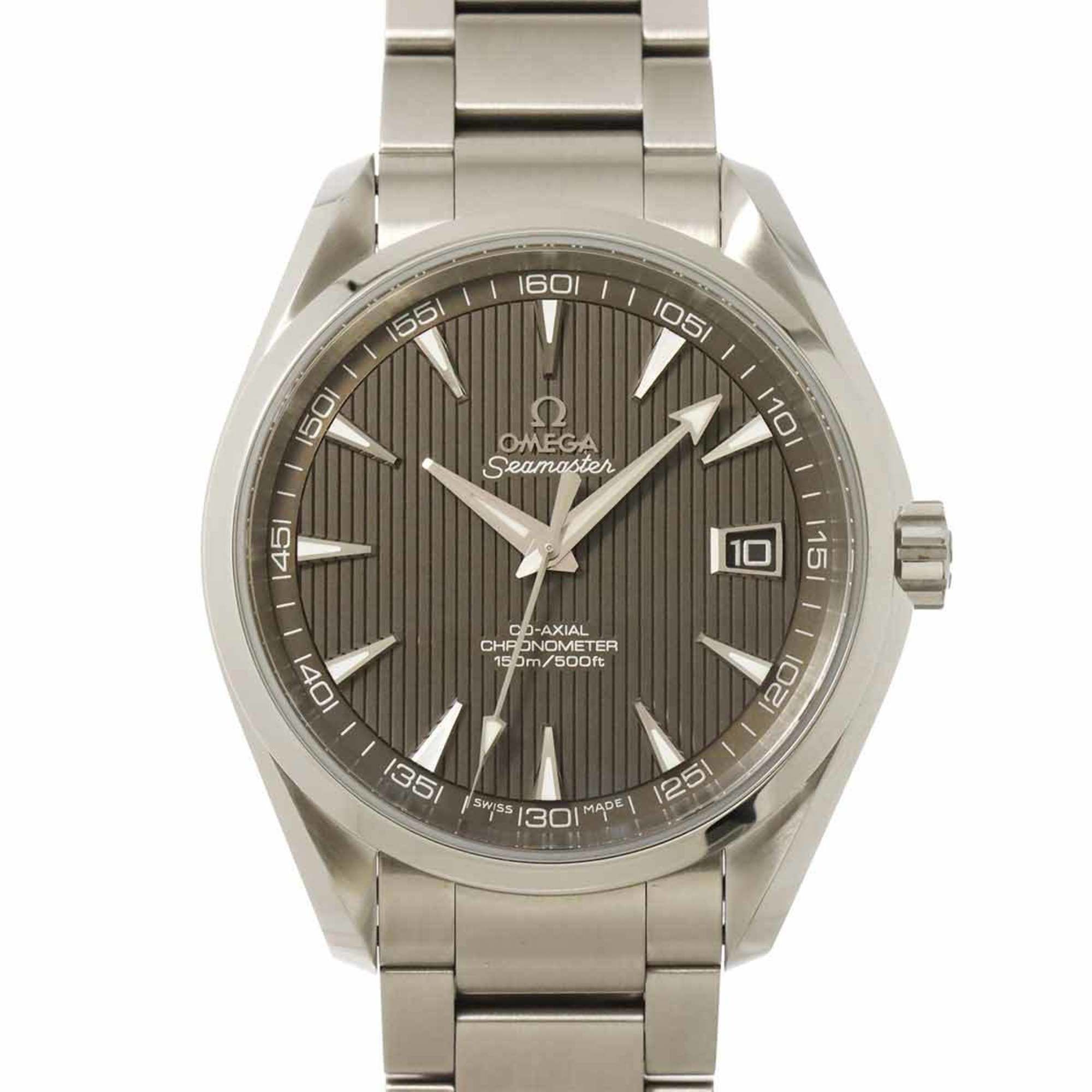 OMEGA Seamaster Aqua Terra Co-Axial 231 10 42 21 06 001 Men's Watch with Date Display, Gray, Automat