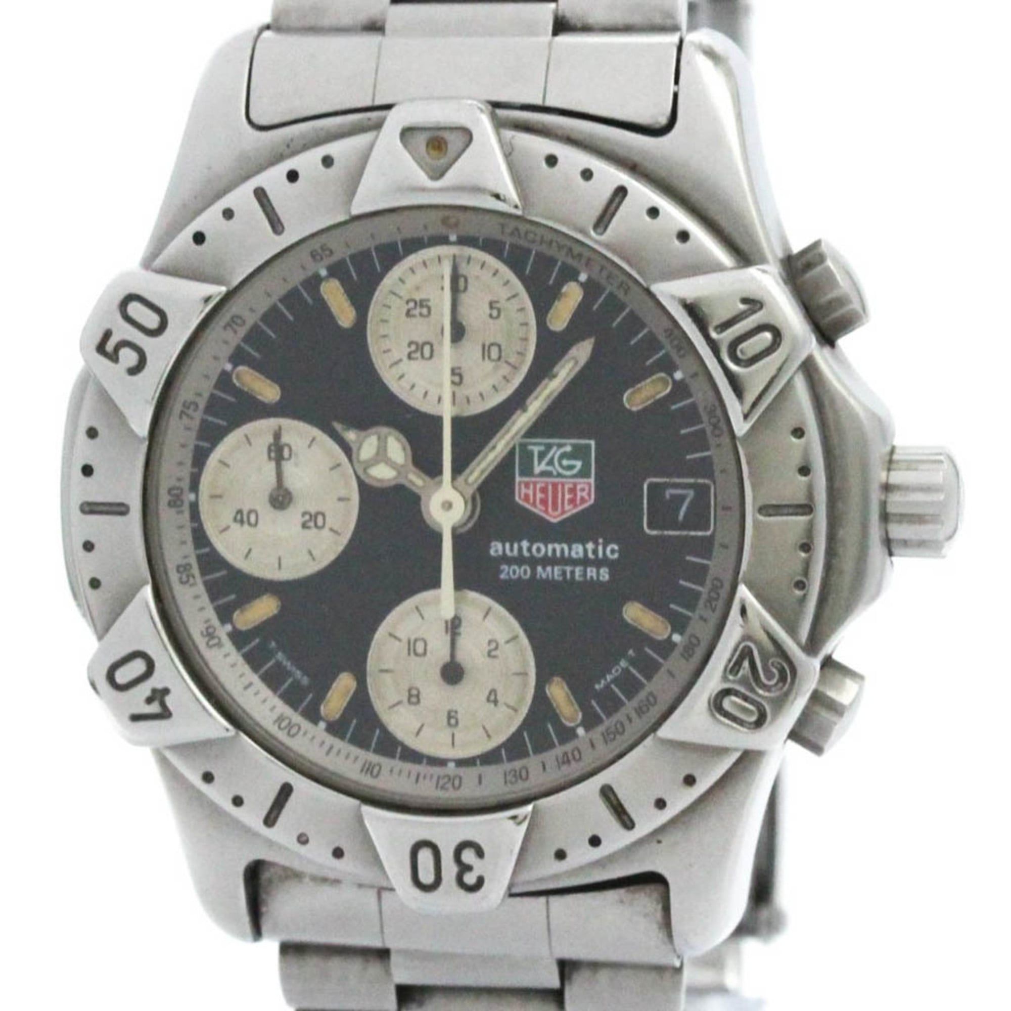 TAG HEUER Chronograph Diver Steel Automatic Mens Watch 740.306