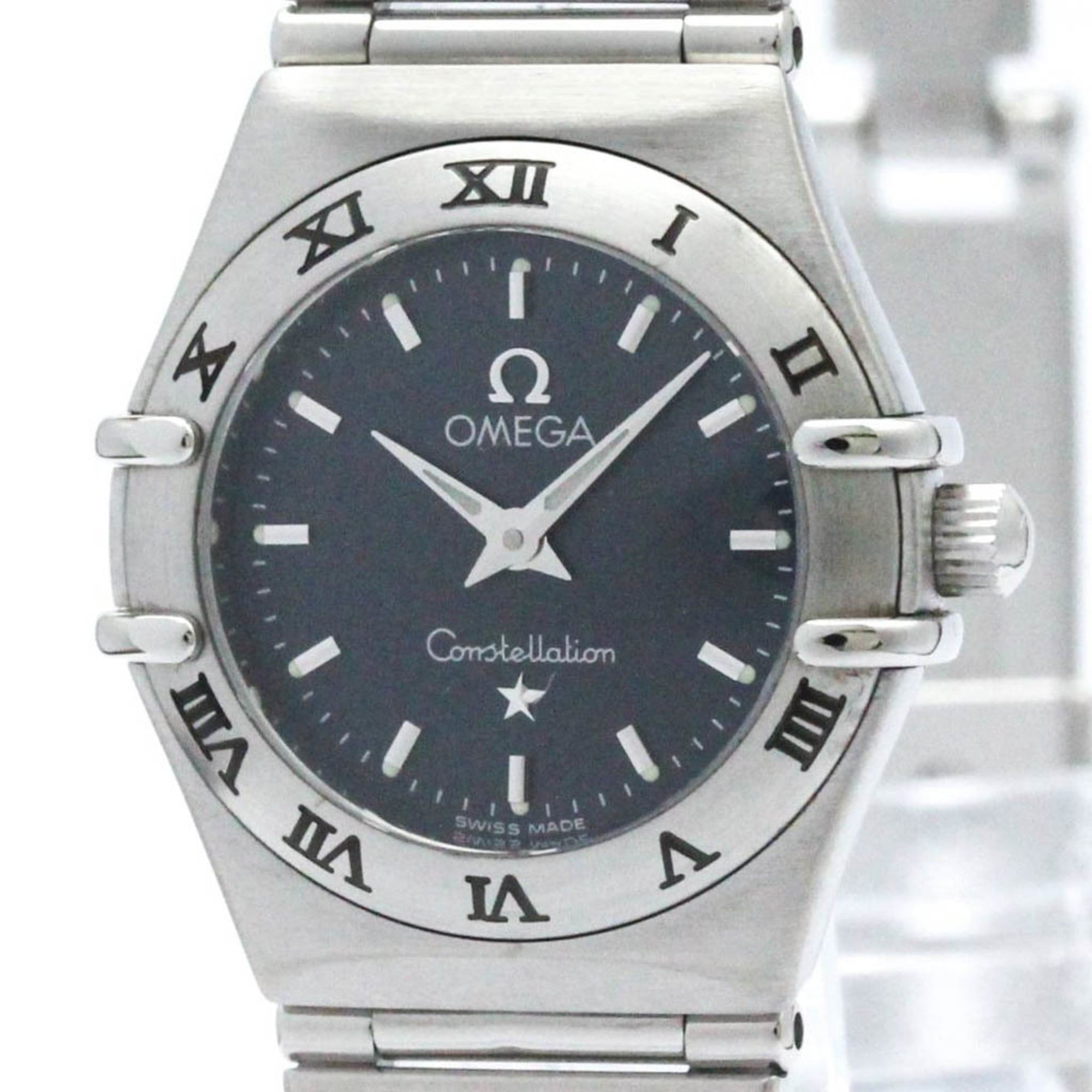 Polished OMEGA Constellation Steel Quartz Ladies Watch 1562.40