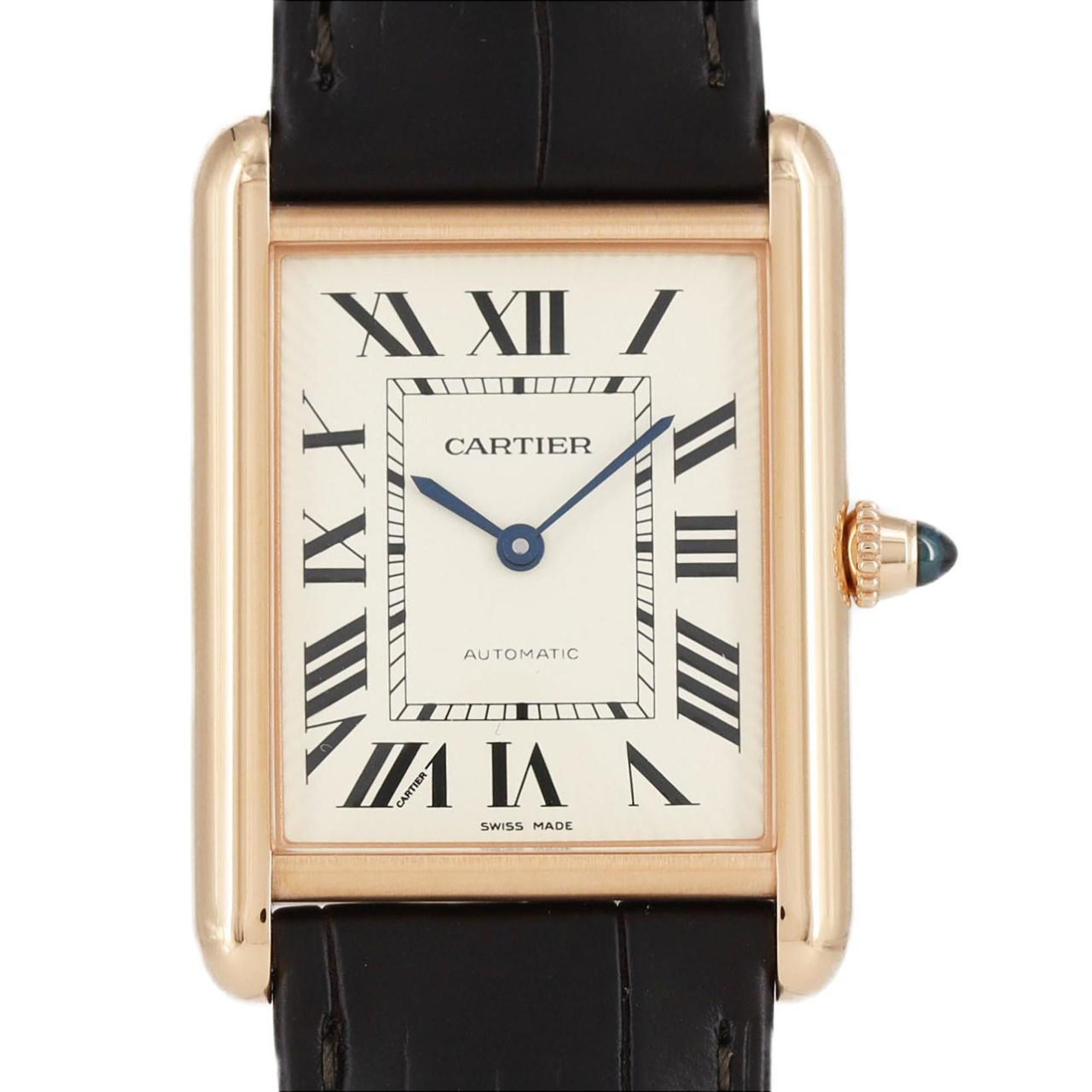 Cartier Tank Louis PG WGTA0346 PG/RG Automatic Watch