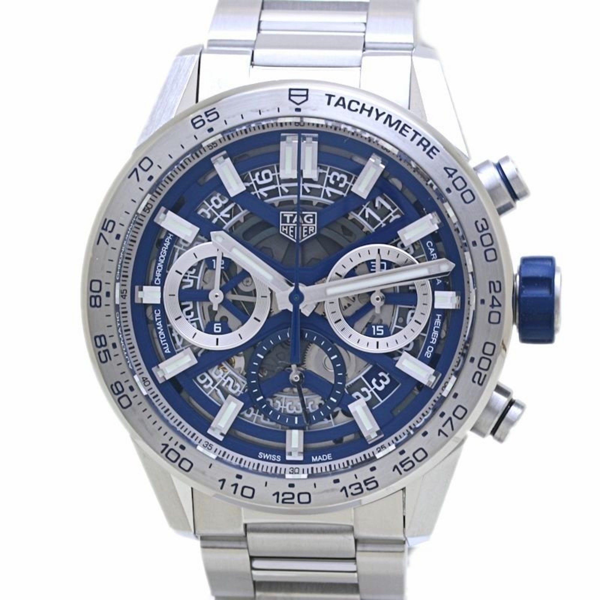 TAG HEUER Carrera Calibre Heuer 02 Date Chronograph CBG2019.BA0662 Japan Exclusive Men's Stainless S