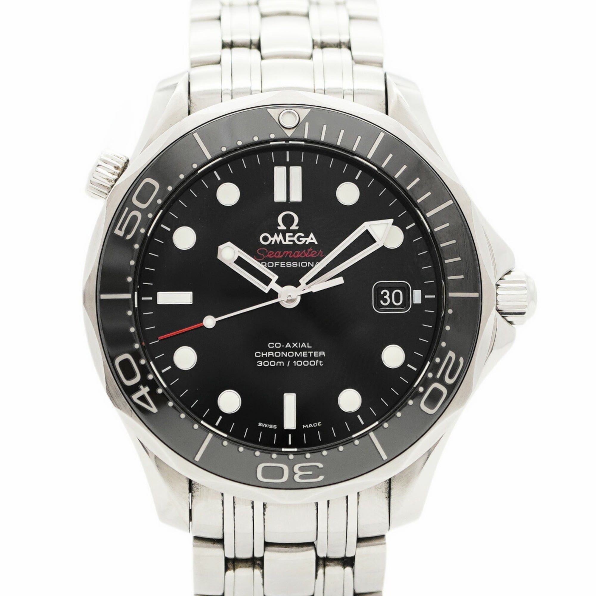 Omega Seamaster 212.30.41.20.01.003 Black Dial Men's Watch