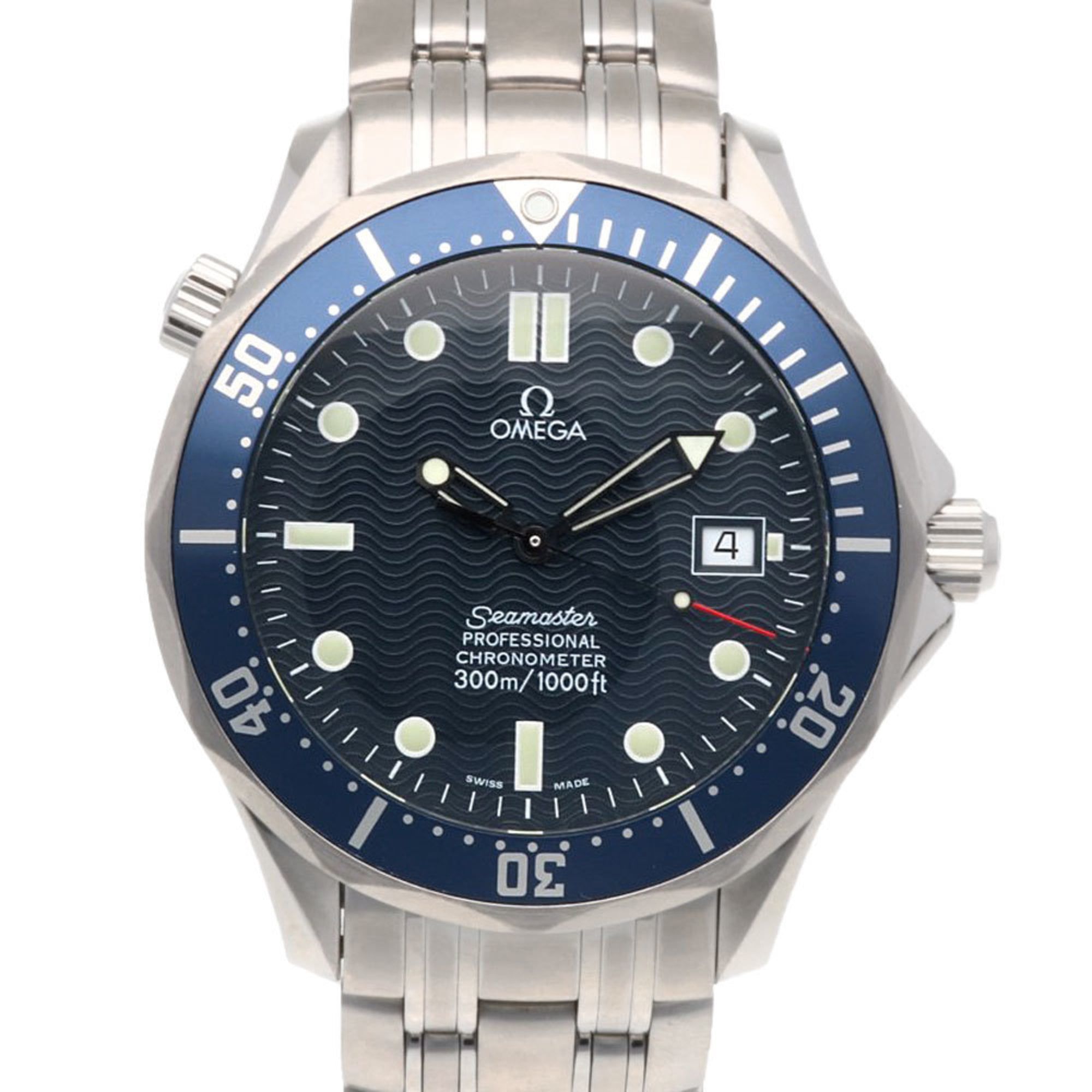 Omega Seamaster Watch, Stainless Steel, 2531.80, Automatic, Refinished, 80529XXX, Men's, Pre-Owned,