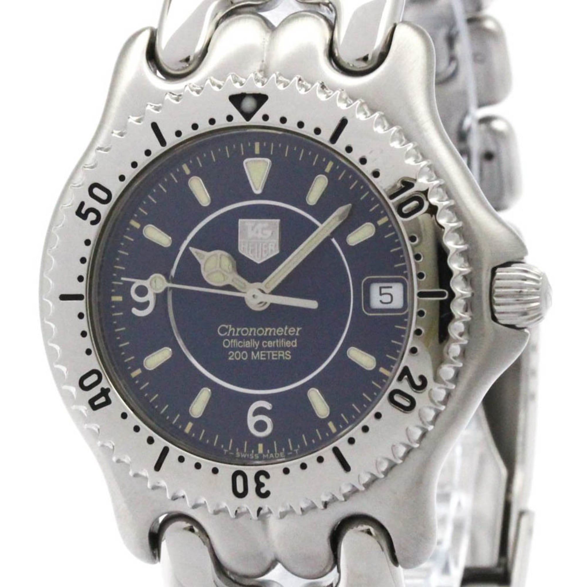 TAG HEUER Sel 200M Chronometer Automatic Mens Watch WG5114 Polished
