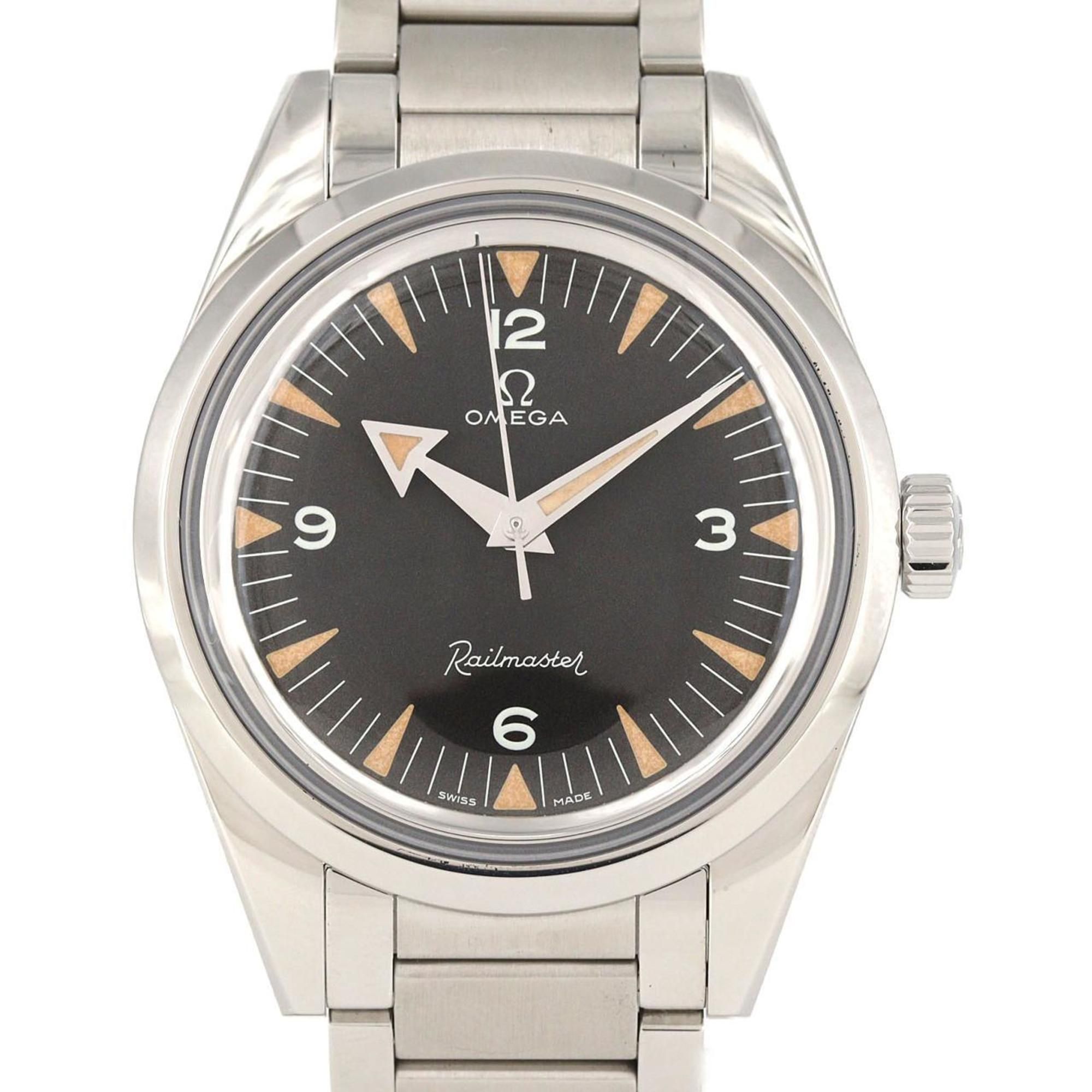 Omega 1957 Trilogy Railmaster 60th Anniversary Limited Edition 220.10.38.20.01.002 Stainless Steel A