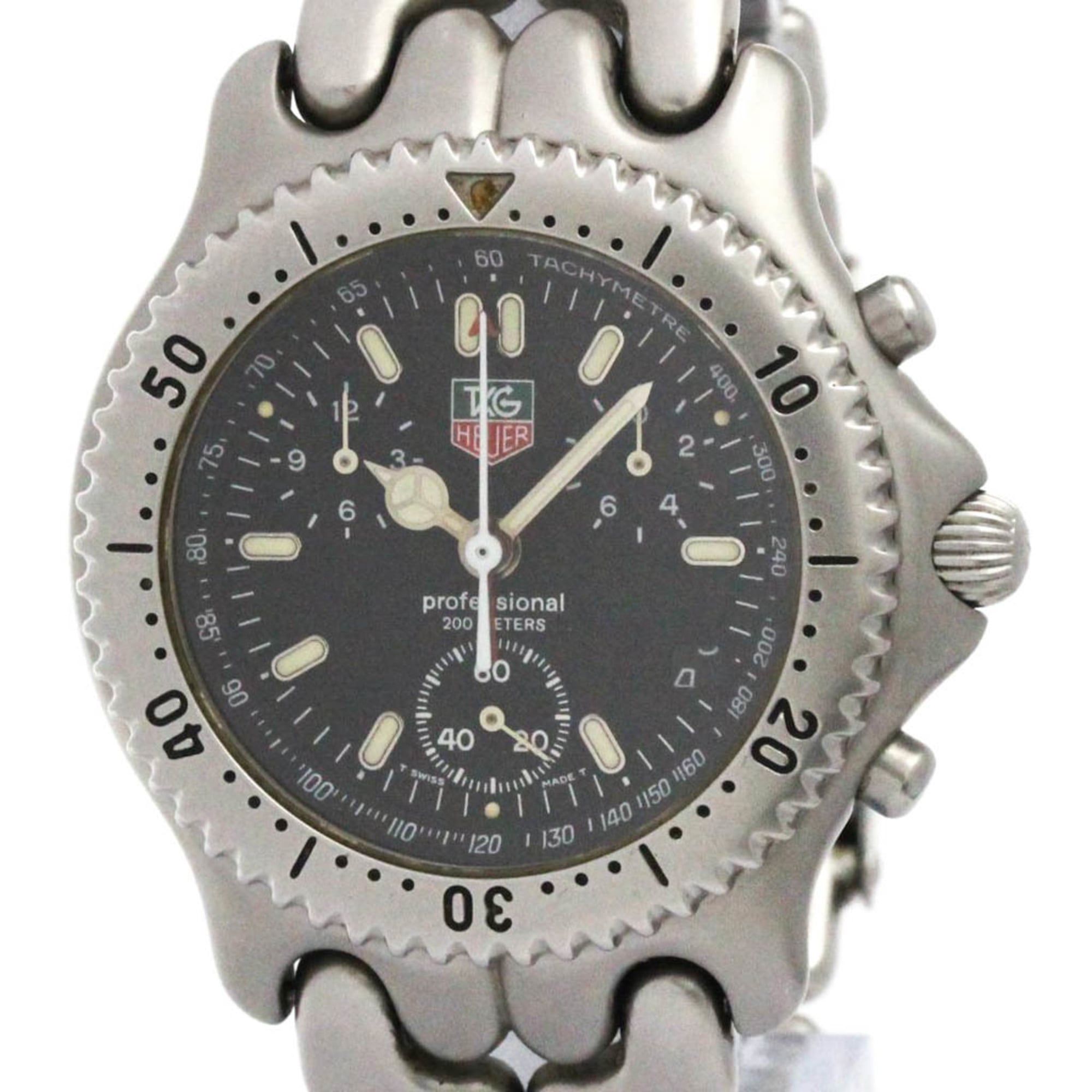 TAG HEUER Sel Chronograph 200M Steel Quartz Mens Watch S39.306