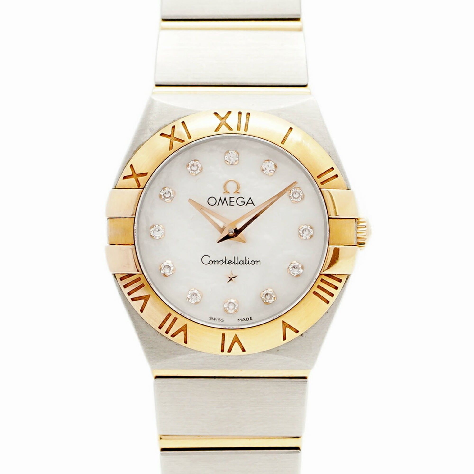 Omega Constellation 123.20.24.60.55.001 White Dial Women's Watch