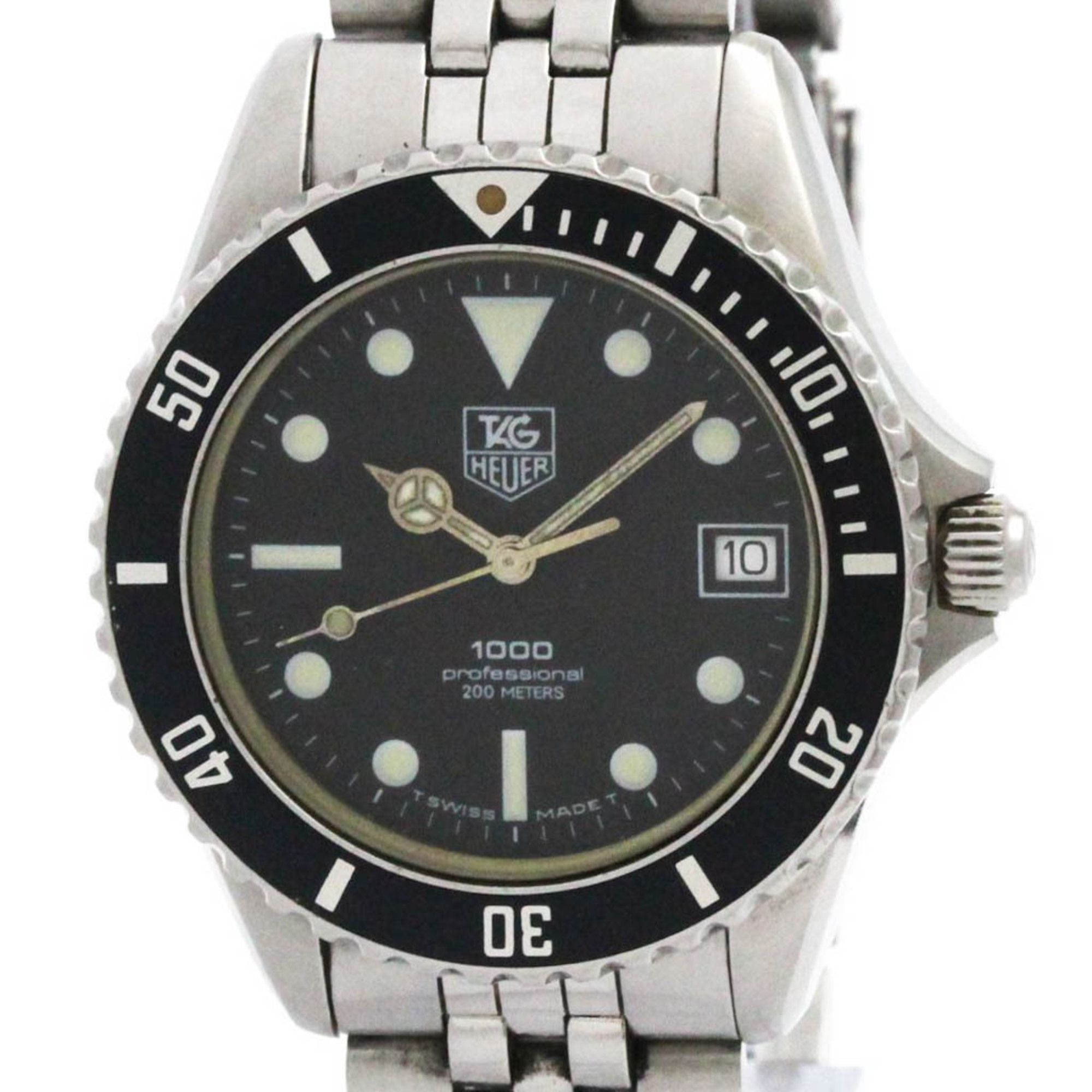 TAG HEUER 1000 Stainless Steel Quartz Mens Watch 980.013