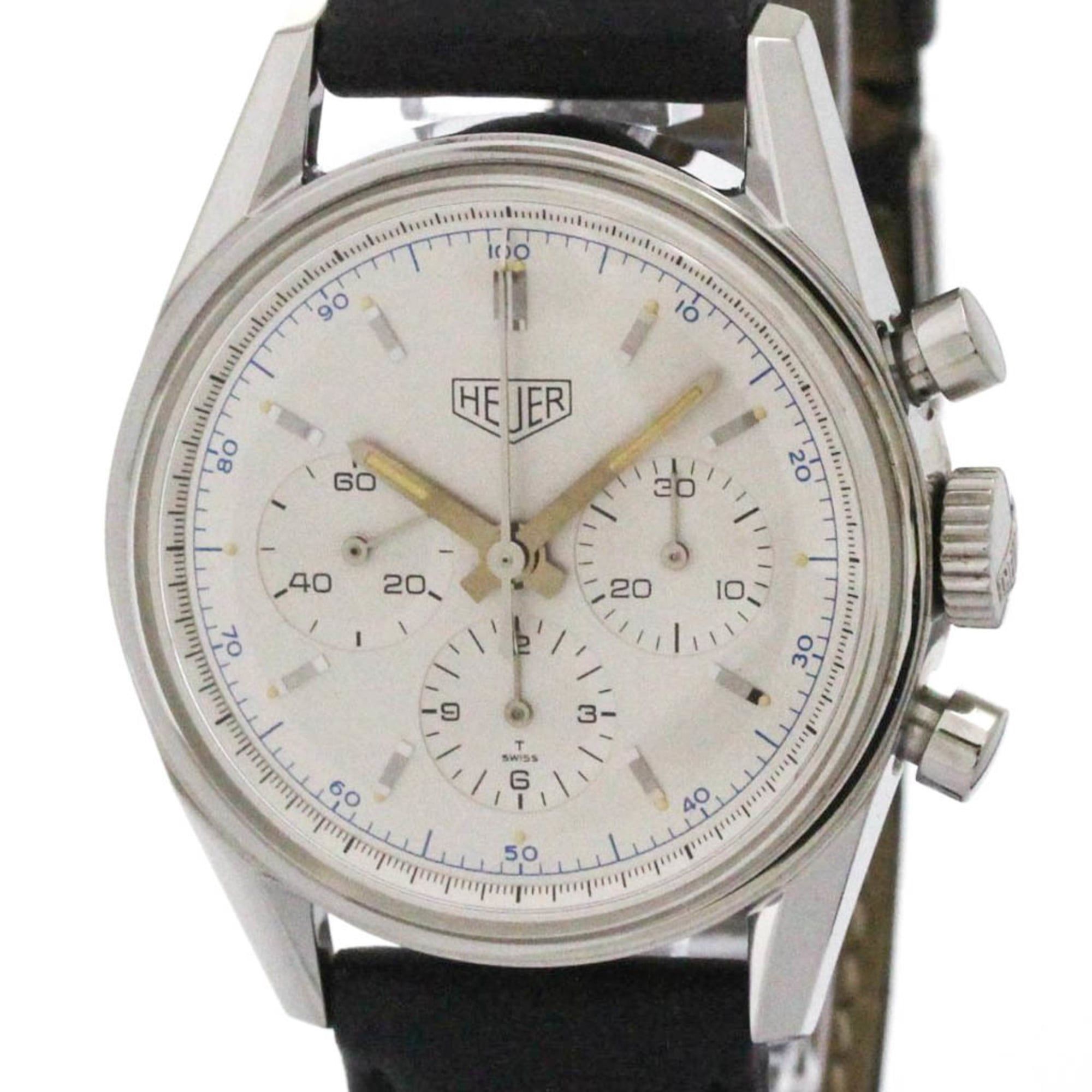 TAG HEUER Carrera Re-Edition Chronograph Manual Watch CS3110 Polished