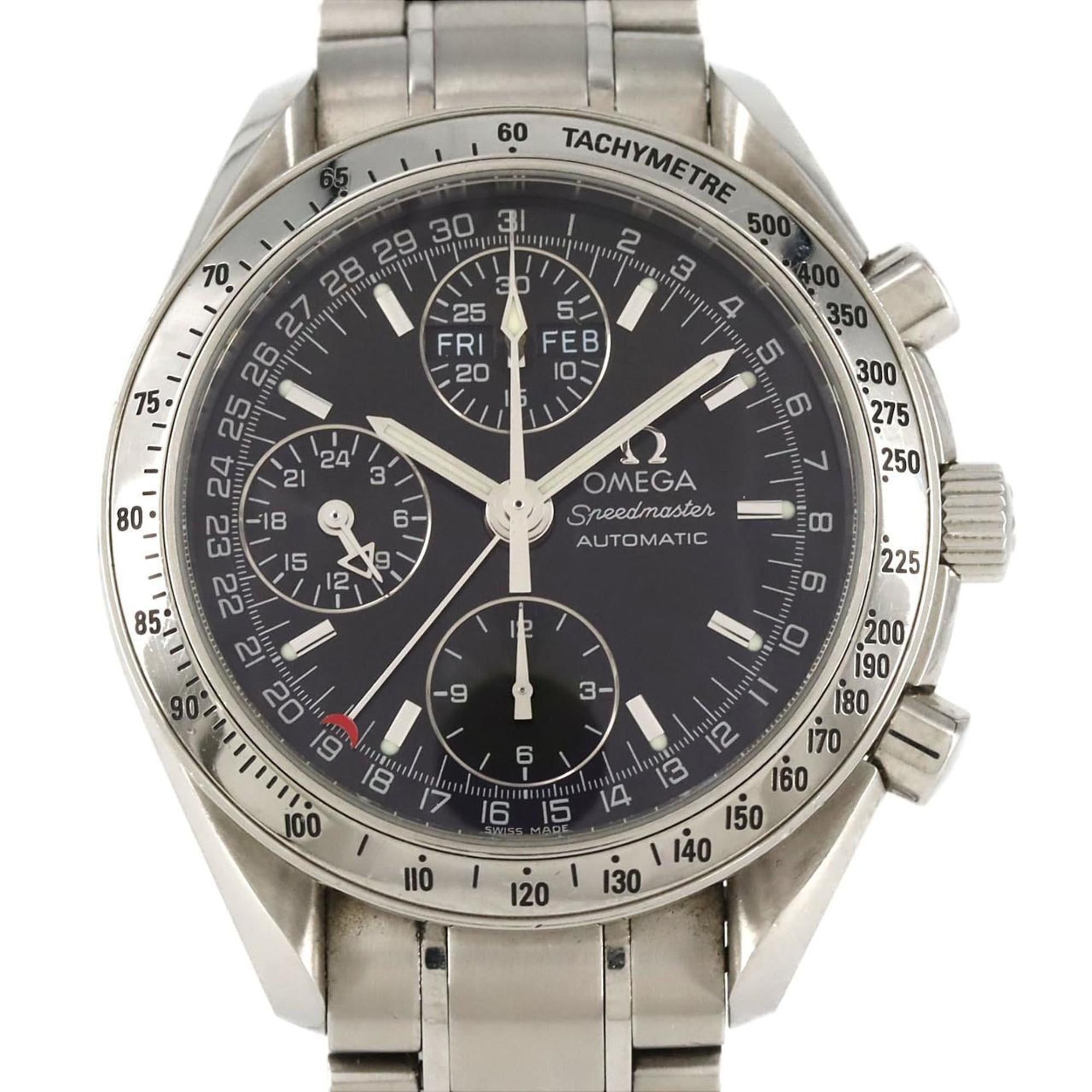 Omega Speedmaster Day Date Limited 3523.50 Stainless Steel Automatic Watch