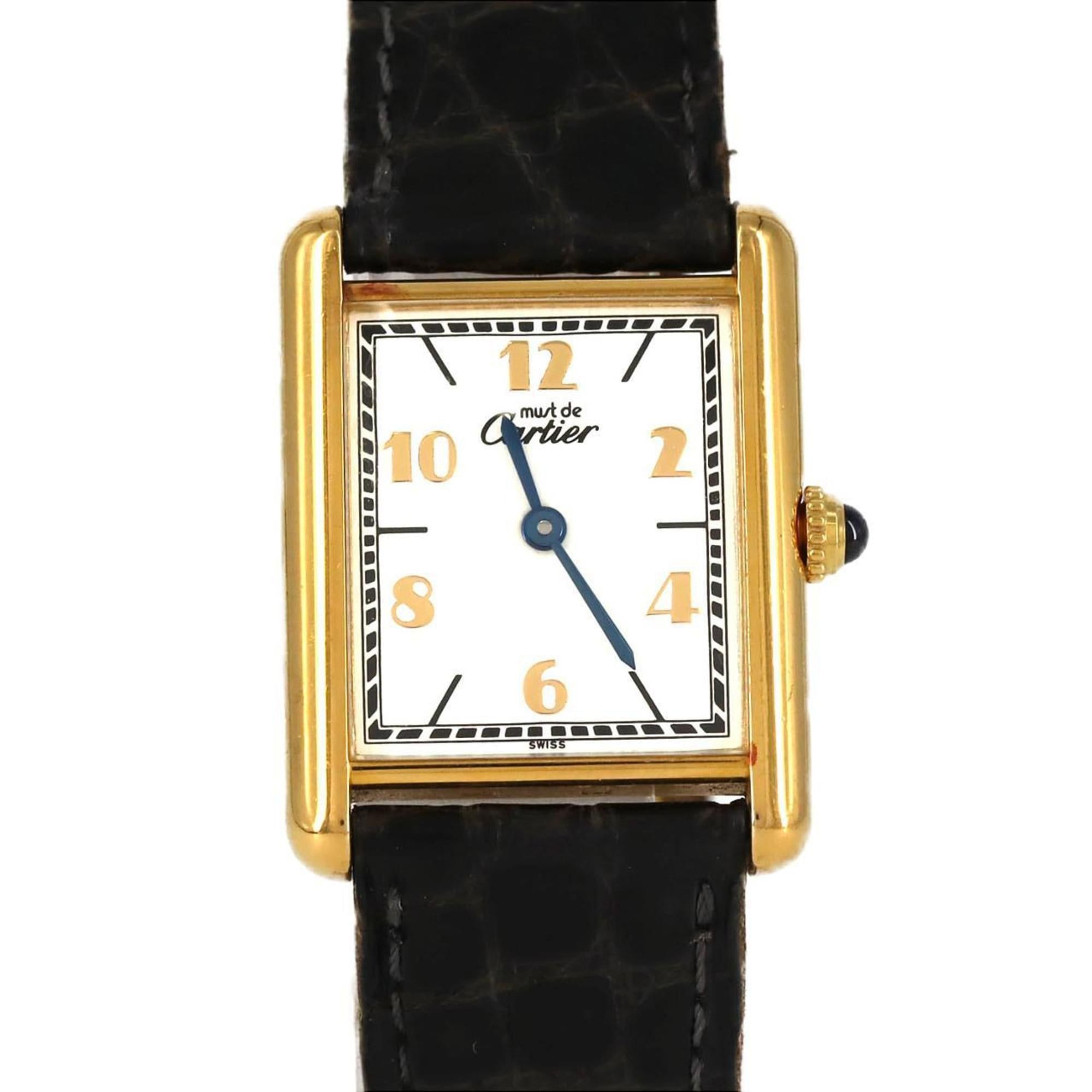 Cartier Must Tank 1925 LM GP W1008254 Quartz Watch