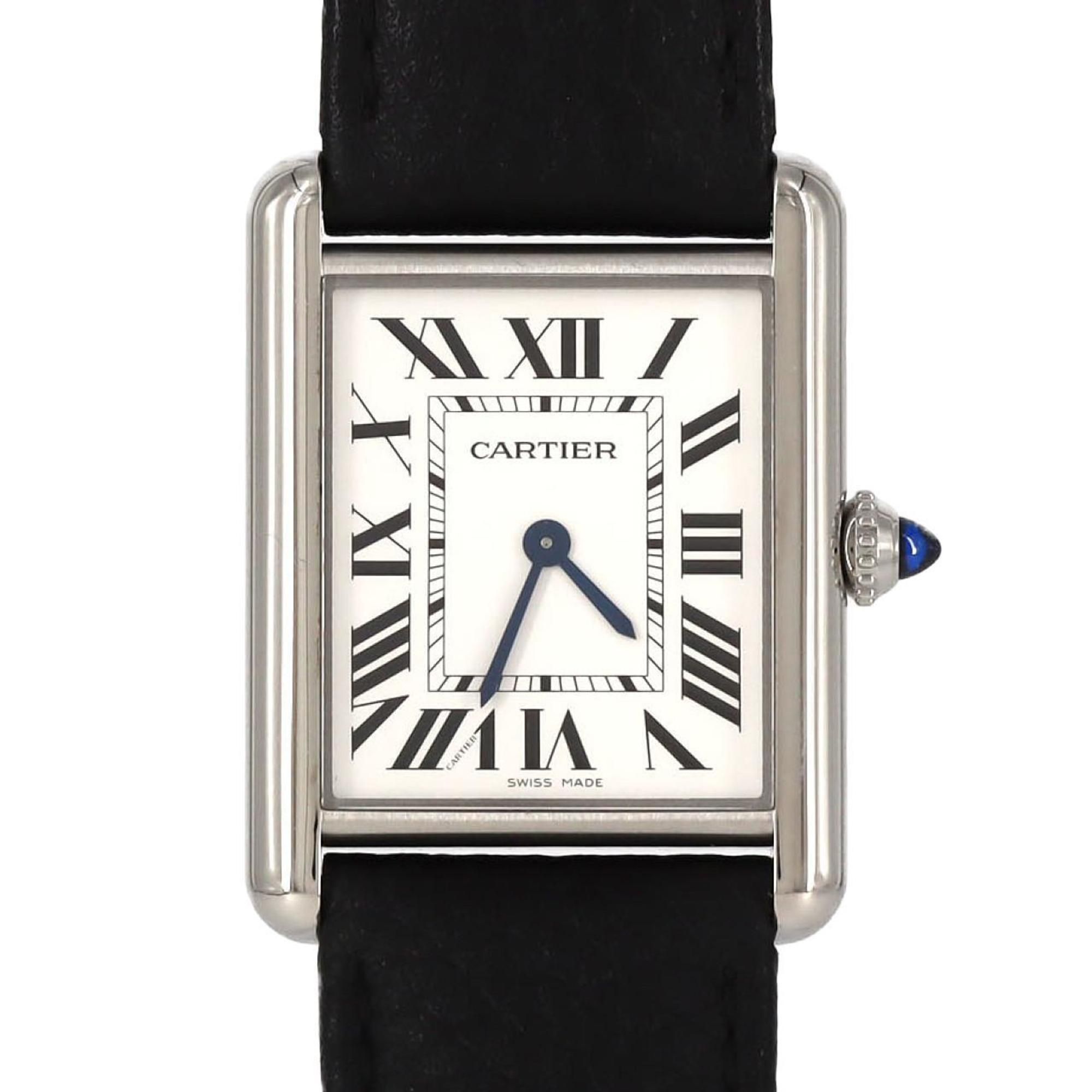 Cartier Tank Must LM WSTA0041 Stainless Steel Quartz Watch