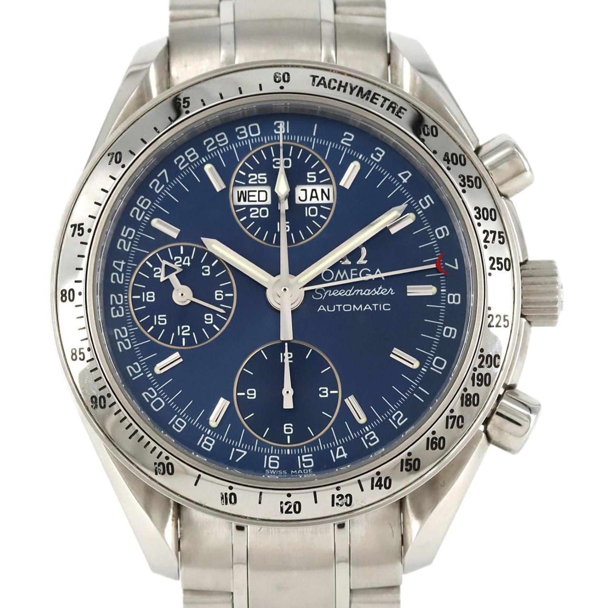 Omega Speedmaster Day Date 3523.80 Stainless Steel Automatic Watch