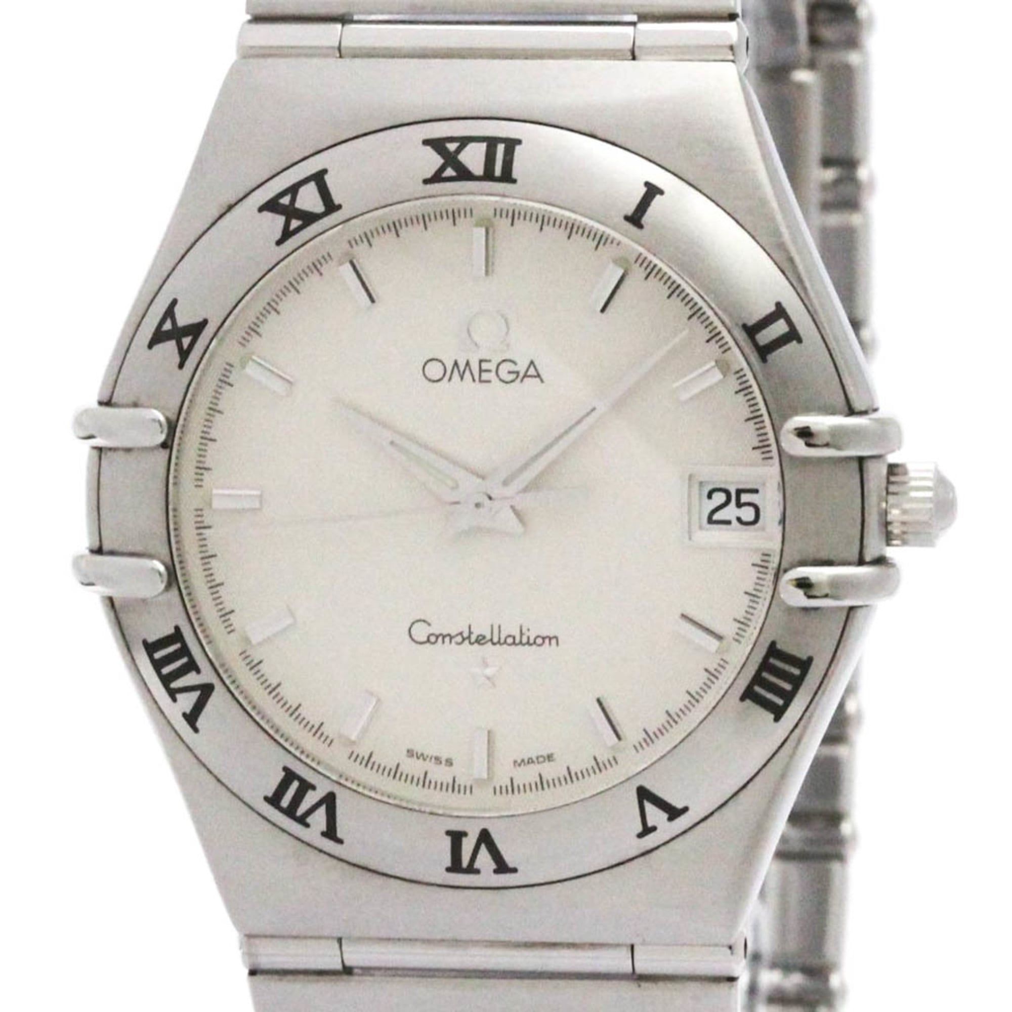 OMEGA Constellation Stainless Steel Quartz Mens Watch 1512.30 Polished