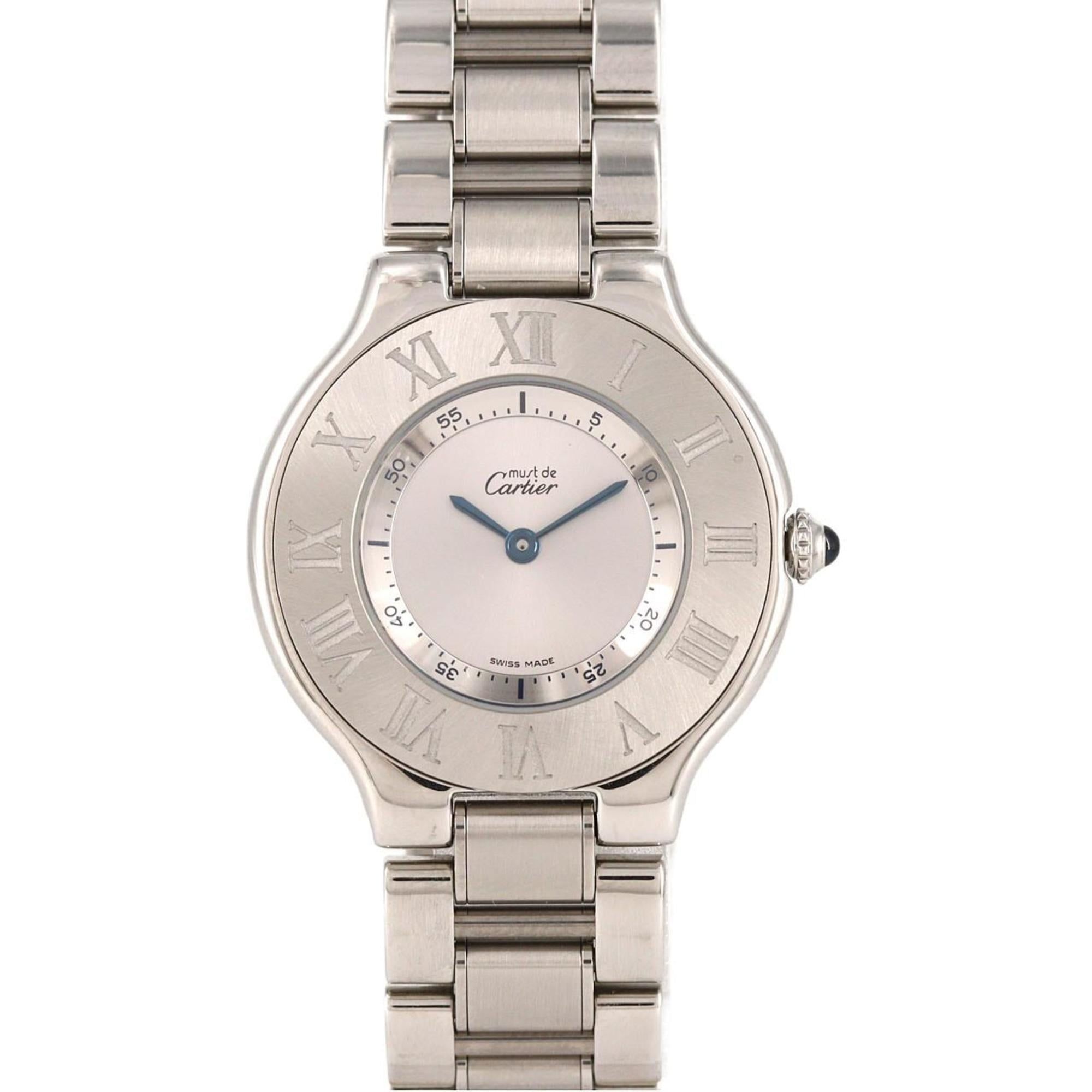 Cartier Must 21LM SS Quartz