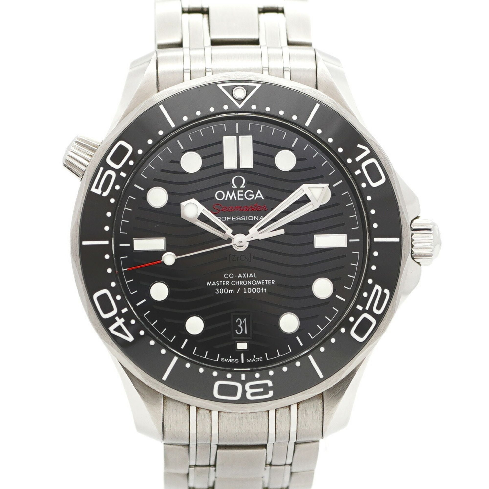 Omega Seamaster 210.30.42.20.01.001 Black Dial Men's Watch