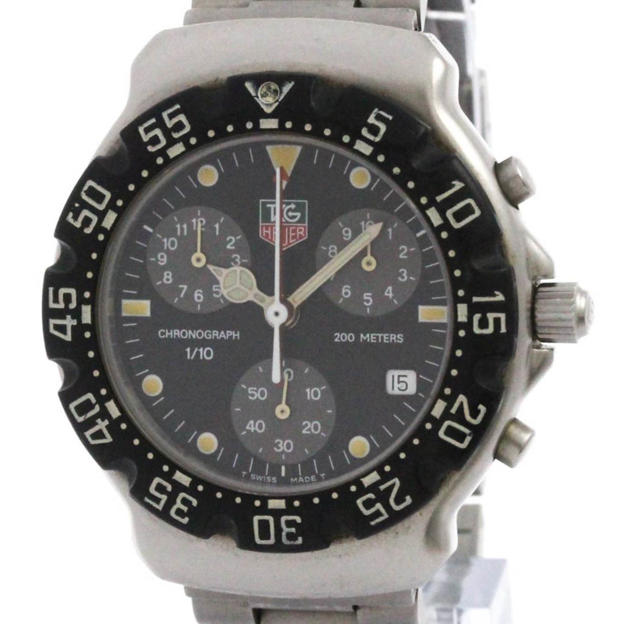 TAG HEUER 2000 Formula 1 Chronograph Steel Quartz Mens Watch CA1211