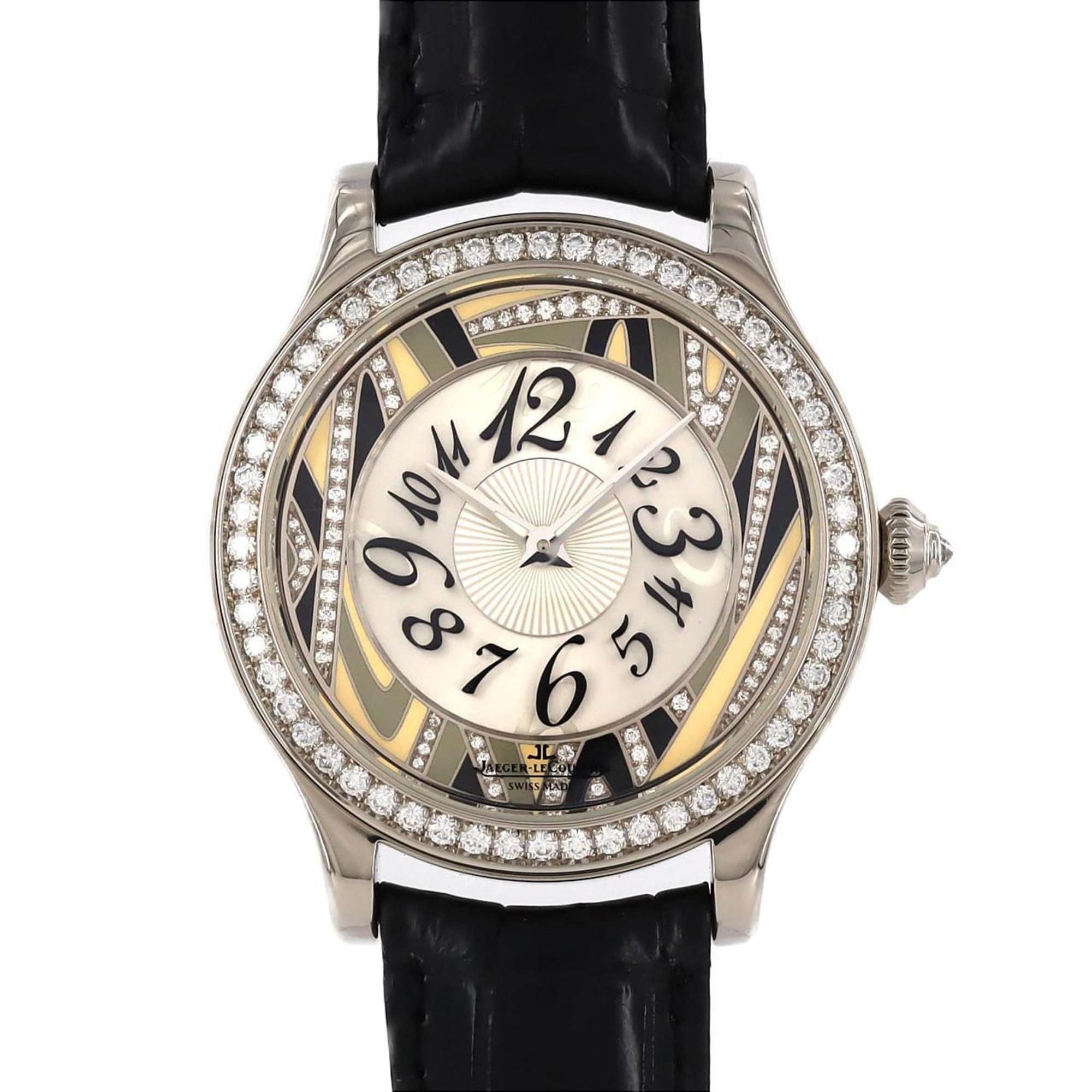 Jaeger-LeCoultre Master Control Twinkle Ring Diamond WG D?D LTD 158.3.60.S Q1203491 Wristwatch Autom