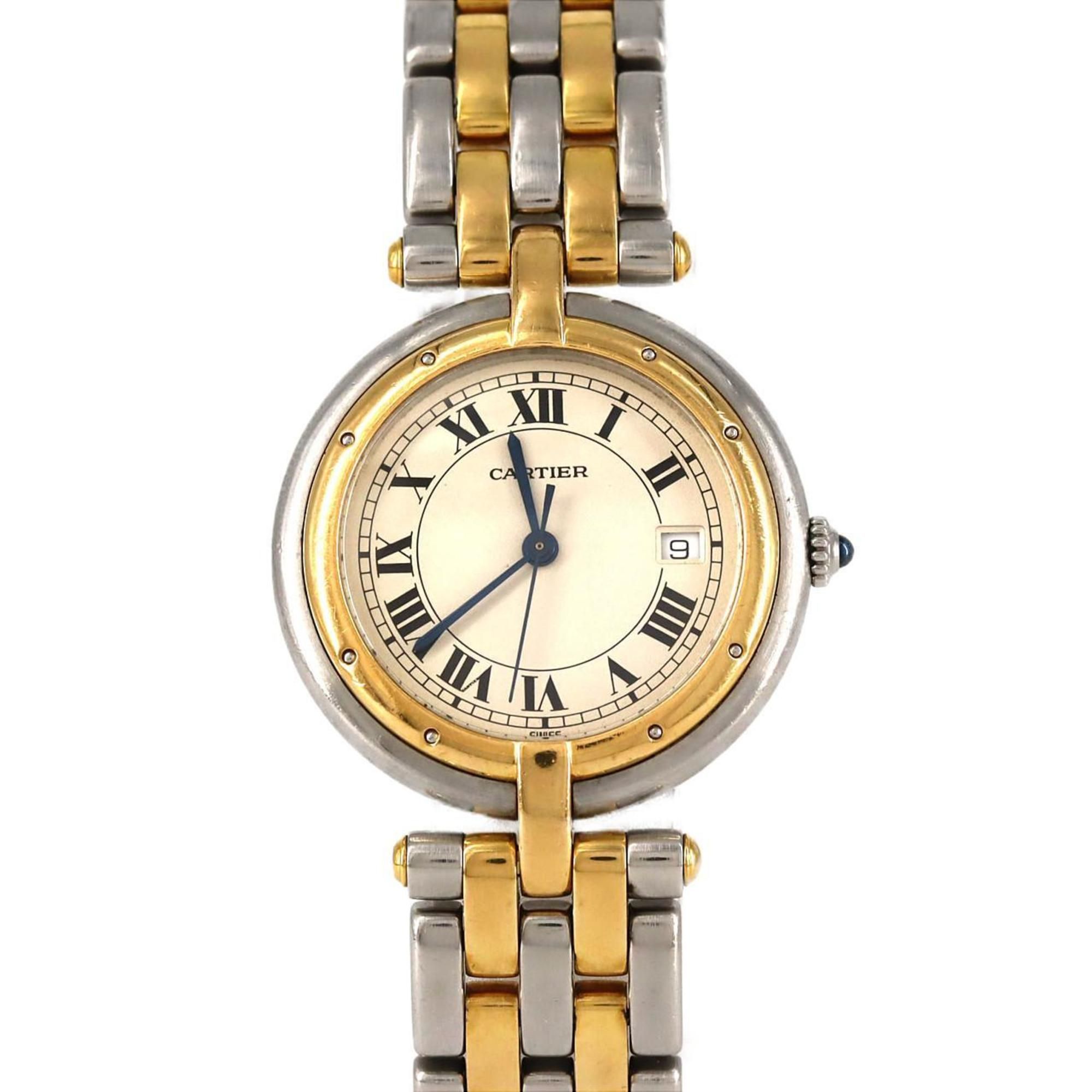 Cartier Panthere Vendôme Aoyama LM 2-row watch 83084242 SSxYG quartz movement