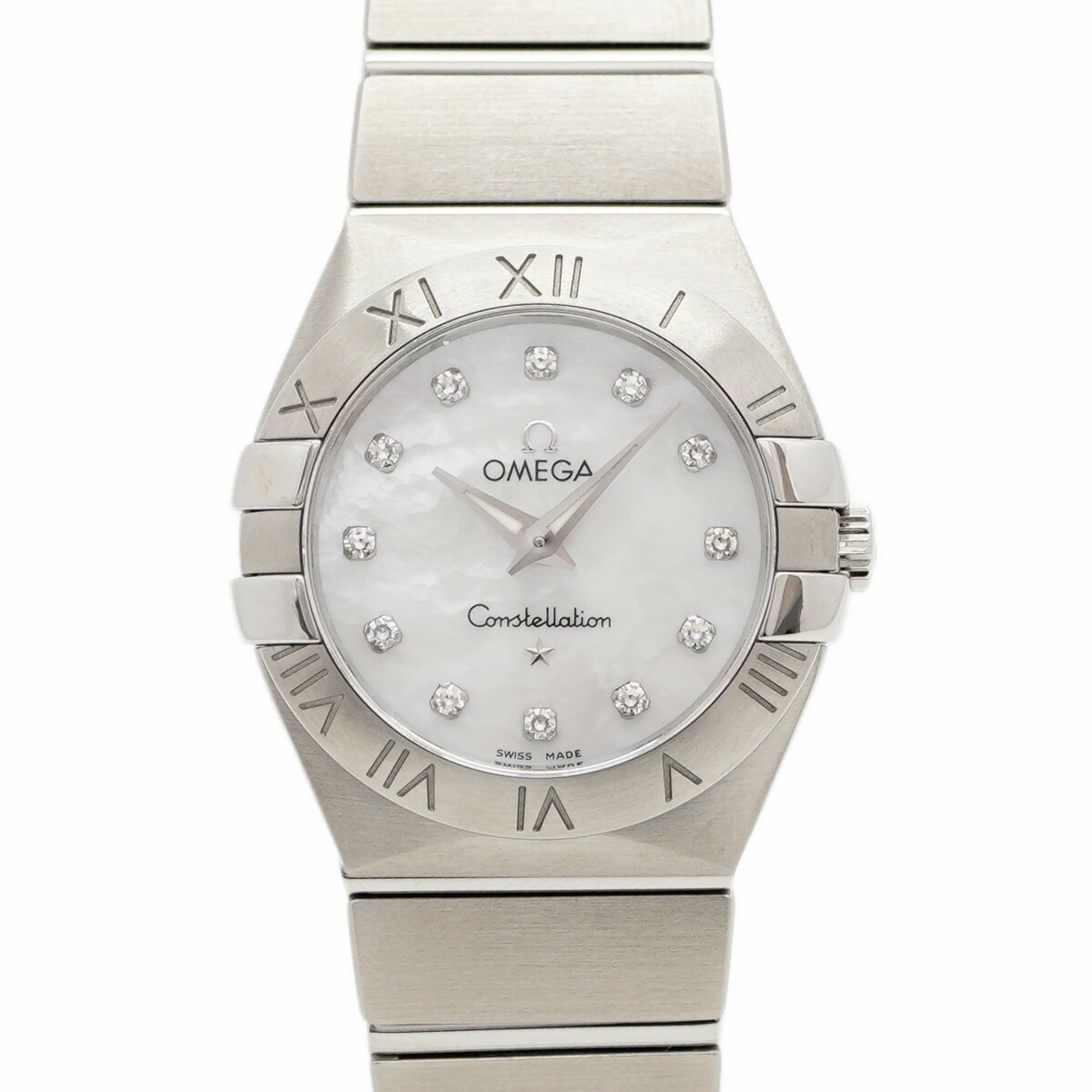 Omega Constellation 123.10.27.60.55.001 White Dial Women's Watch