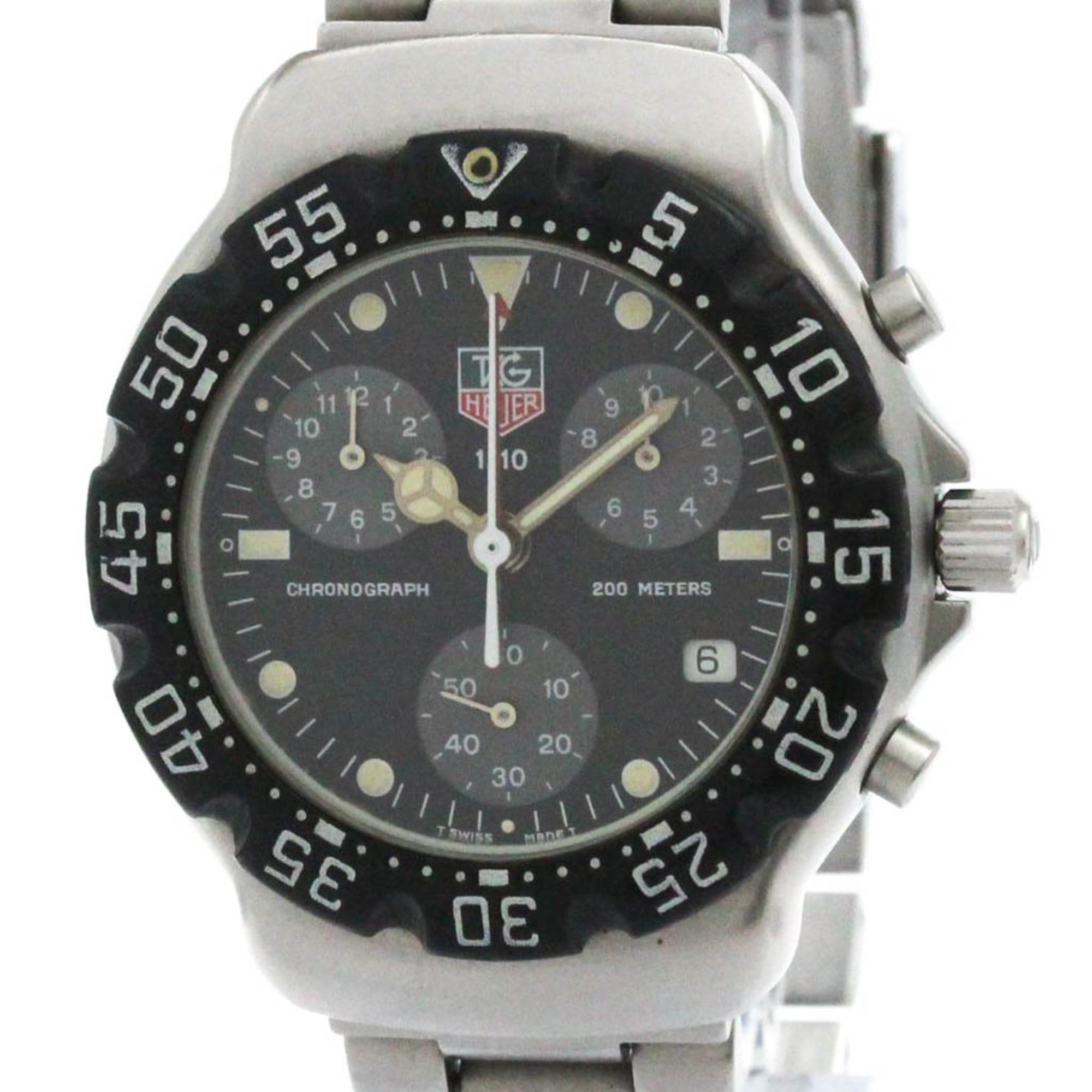 TAG HEUER Fomula 1 Chronograph Stainless Steel Quartz Mens Watch 571.513T