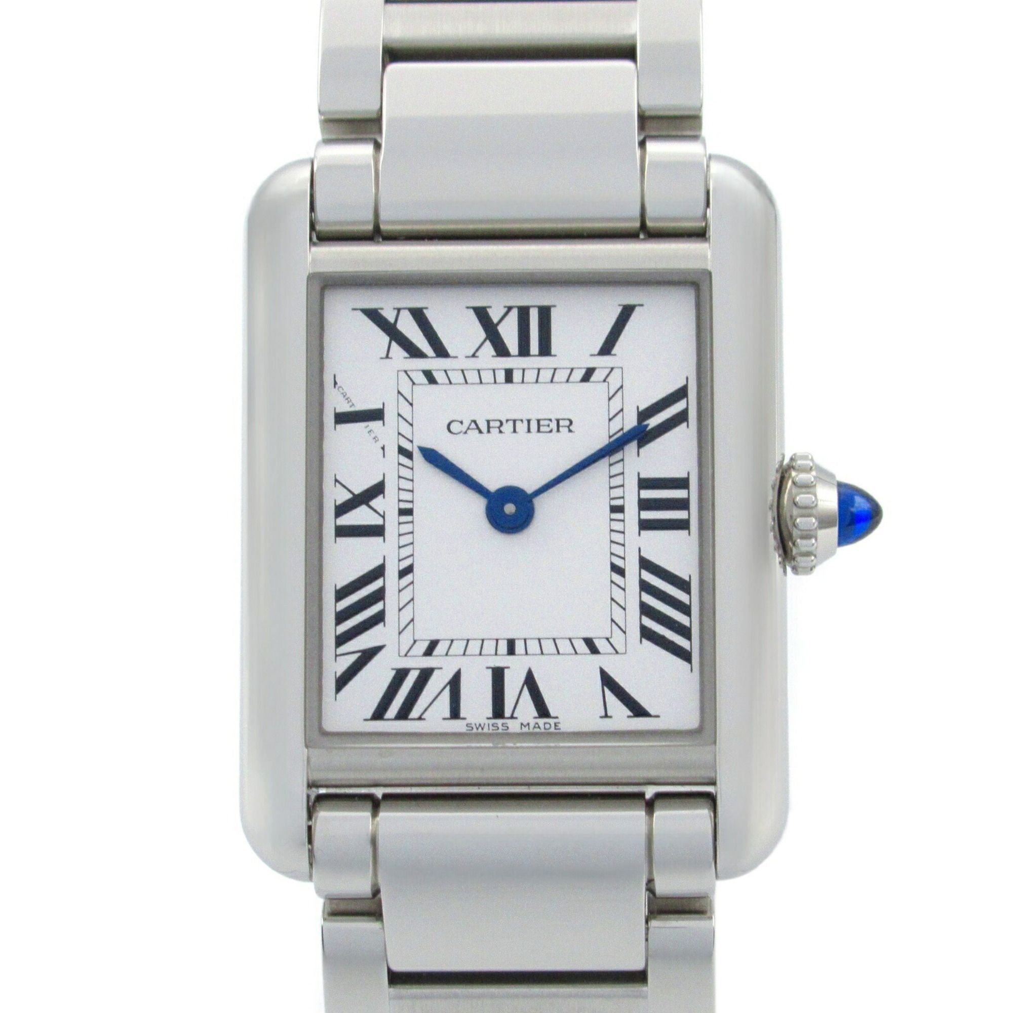 CARTIER Tank Must SM Watch Stainless Steel Women's Silver WSTA0051