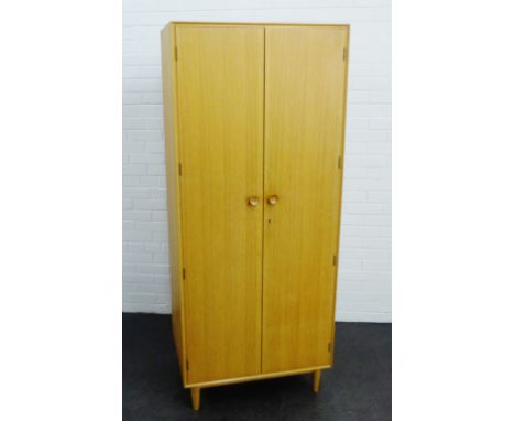 Meredew light oak wardrobe, 182 x 88cm 