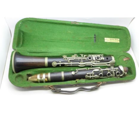 A Gebruder Monnig clarinet 