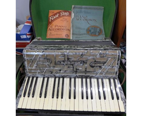A Hohner Verdi III piano accordion 
