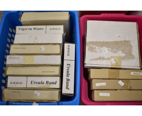 A selection of ceramic display plates including Bradford exchange