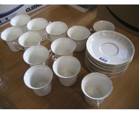 VARIOUS CUPS &amp; SAUCERS 