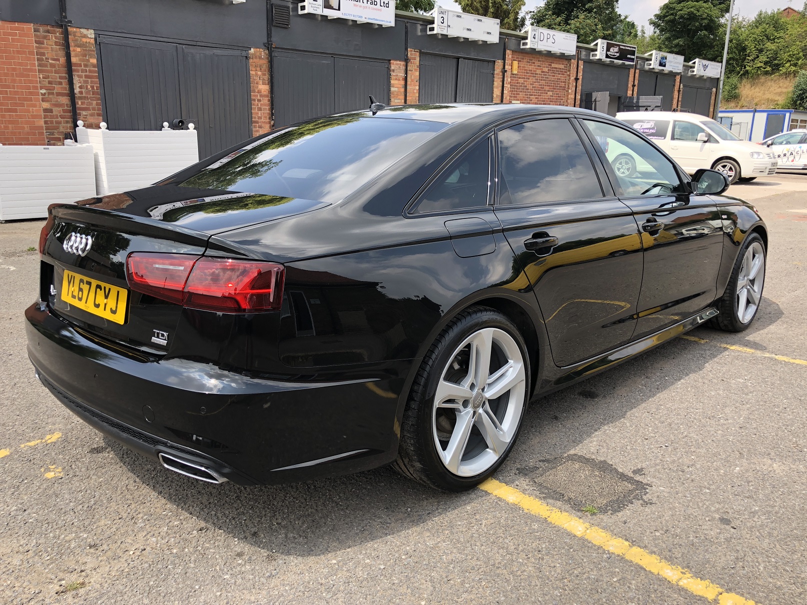 audi a6 black edition 2018