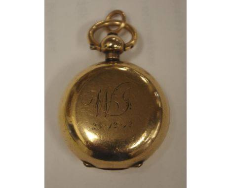 Rolled gold sovereign case by Dennison Watch Case Co, England