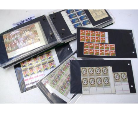 One album of Australian first aid covers and pre-decimal/decimal mint stamp blocks