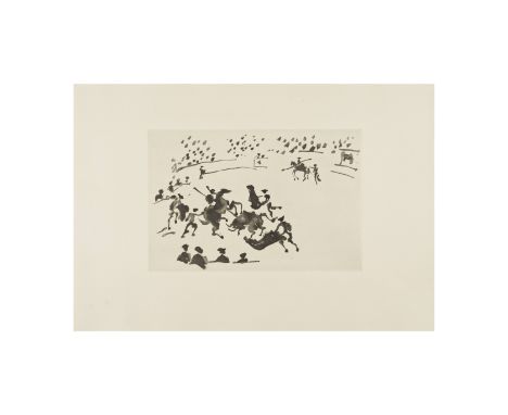 PABLO PICASSO (1881-1973)La Tauromaquia o Arte de Torear: José Delgado signé et numéroté 20 sur la justificationsérie de 26 a