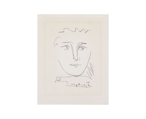 PABLO PICASSO (1881-1973)L'Age de Soleil (Pour Roby) eau-forteExécuté en 1950 dans une édition de 114 exemplaires Edité par R