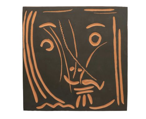 PABLO PICASSO (1881-1973)Visage de femme 'Pomone' cachet Madoura Plein Feu/Empreinte Originale de Picasso, inscrit et numérot