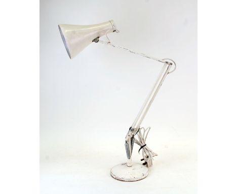 A Herbert Terry &amp; Sons Ltd of Redditch anglepoise lamp on a circular domed base