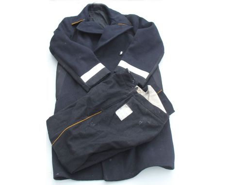 A vintage bus drivers uniform, chest size approx 44ins.