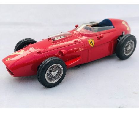 An Historic Replicars 1:43 scale Ferrari 246 Dino GP racing car, of white metal construction, No. 88 with certificate, boxed