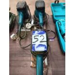 3 Makita 9046 240v sanders