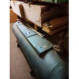 Horizontal air receiver