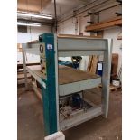 Griggio 4 x 8ft cold press. Purchaser responsible for electrical disconnection.